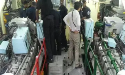 Marine generator sets parallel operation