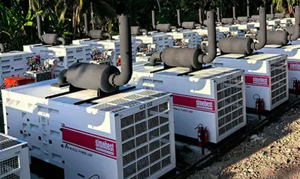 Power plant unit grid connection