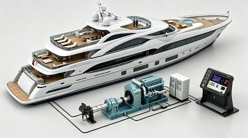 Marine Main Engine Monitoring System Solution