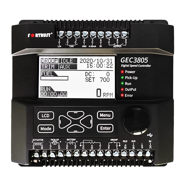 Digital Generator Controller for Reducing Generator Speed Fluctuation Issues