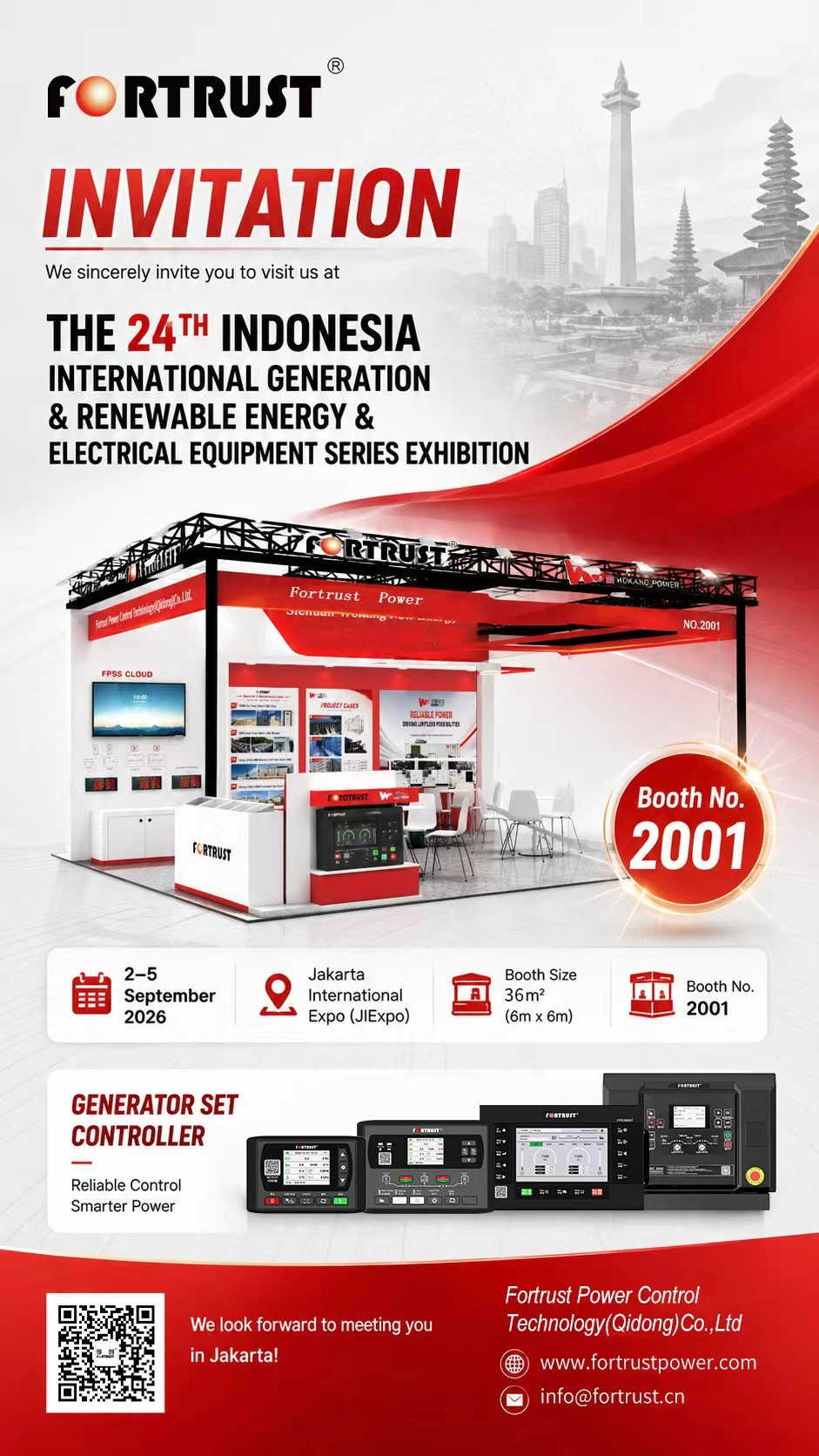 Looking for Smarter Generator Control at EPI 2026? Meet Fortrust at Booth 2001